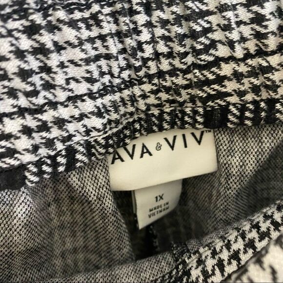 Ava and Viv Mid Rise Pull on Knit Pants - Picture 3 of 5